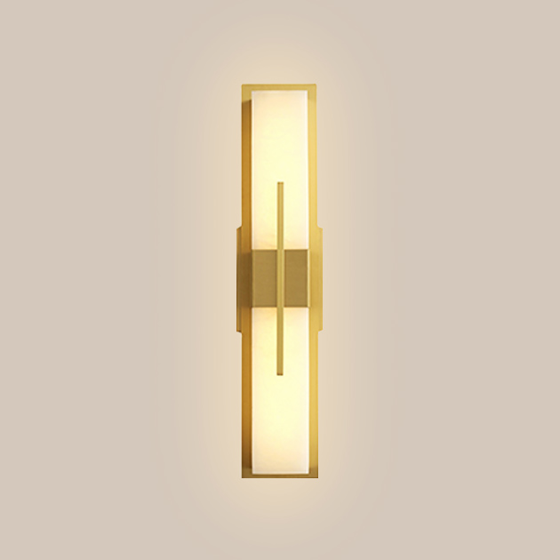 Evi 黃銅雲石壁燈 1