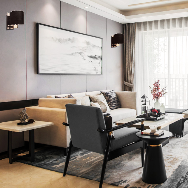 Thors 不鏽鋼布罩壁燈 3