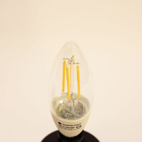 LED E14 4W 仿鎢絲尖清燈泡 1