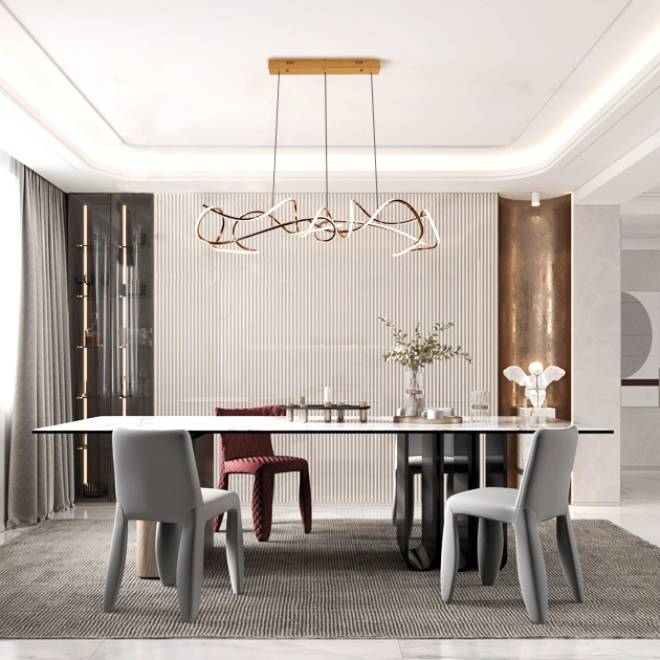 Nylas 不鏽鋼吊燈