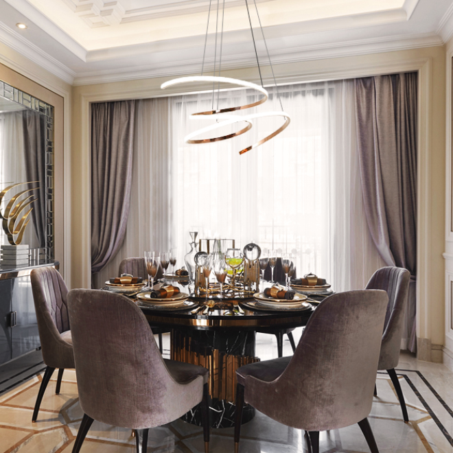 Revolve 螺旋吊燈